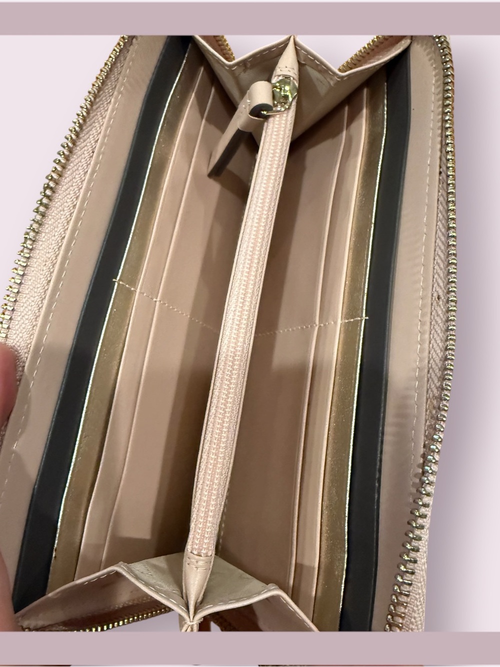 Radley London Prairie Pink Double Trouble Zip Around Wallet - Picture 4 of 7